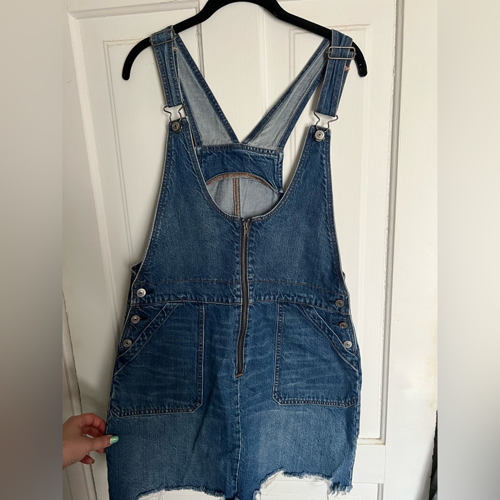 American Eagle Outfitters Denim Zipper Dress